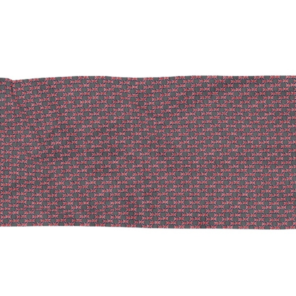 Union Jack Patterned Lightweight Scarf Unisex - image 4